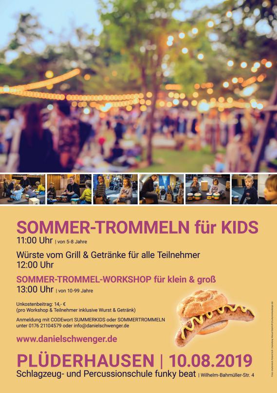 Sommertrommeln für KIDS 10.08.2019
